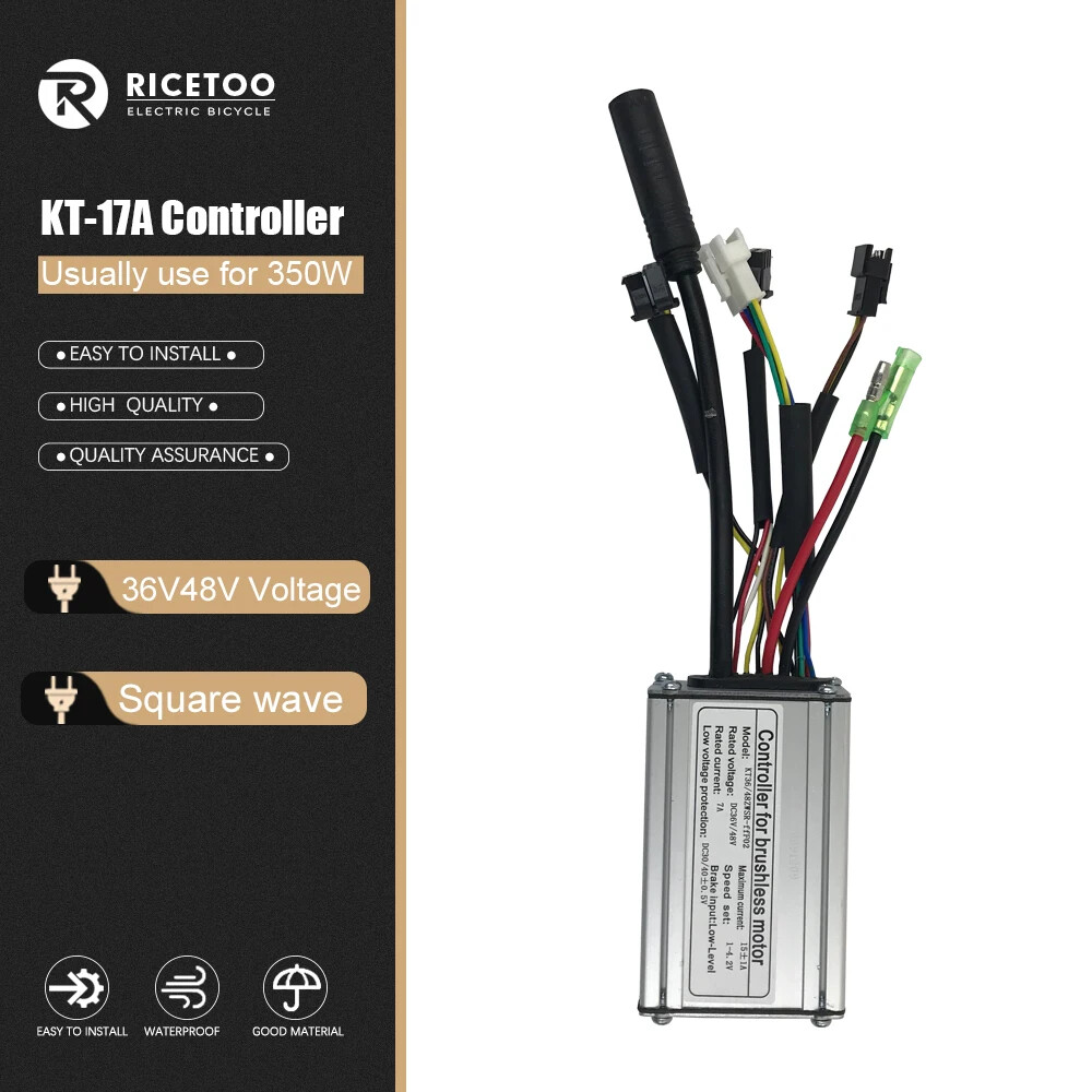 250W-3000W E-bike Controller 15A-50A Sinewave SquareWave Controller Motor