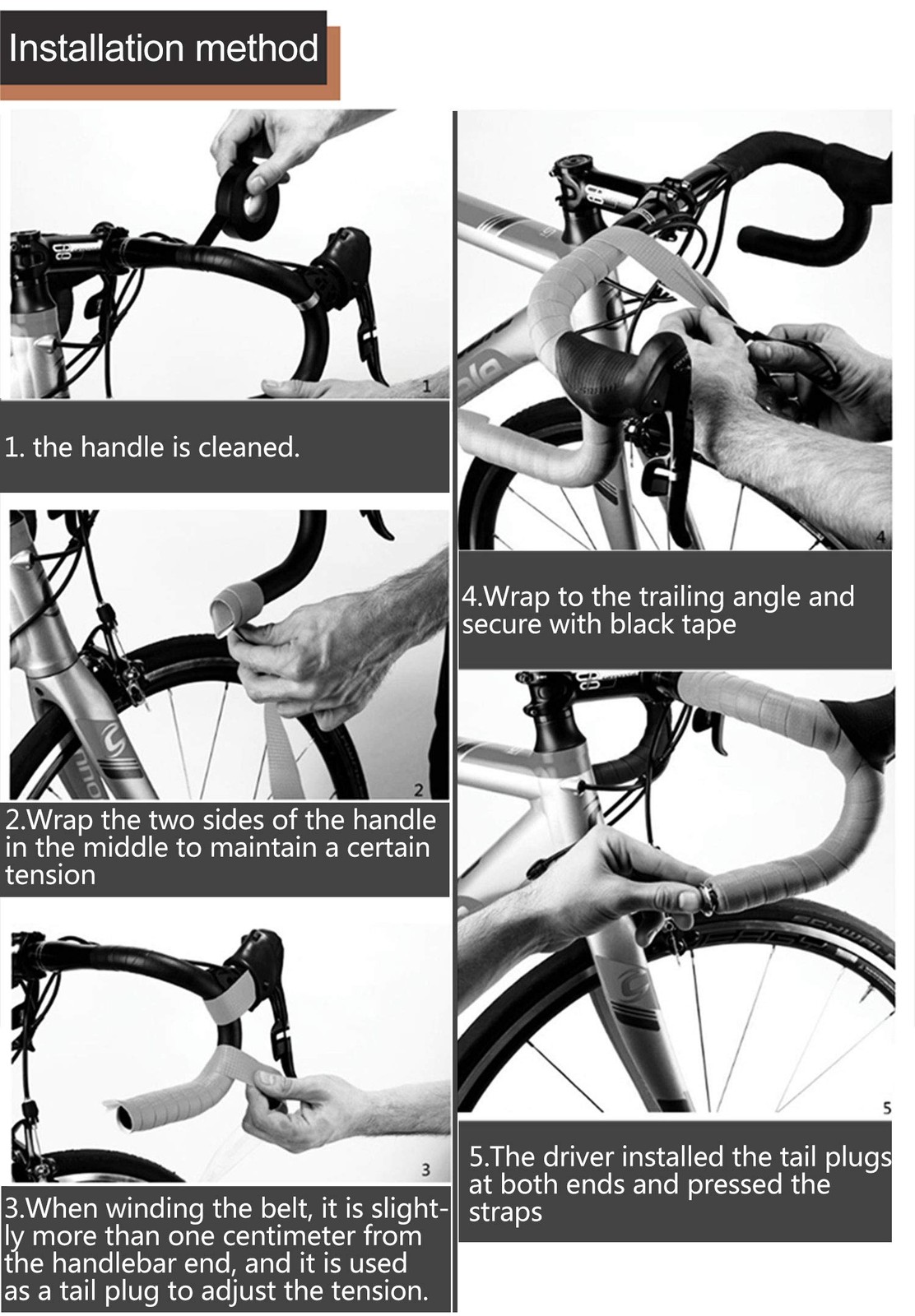 Bicycle Bar Tape EVA Camouflage Series Comfort Road Bike Handlebar Tape Leath…
