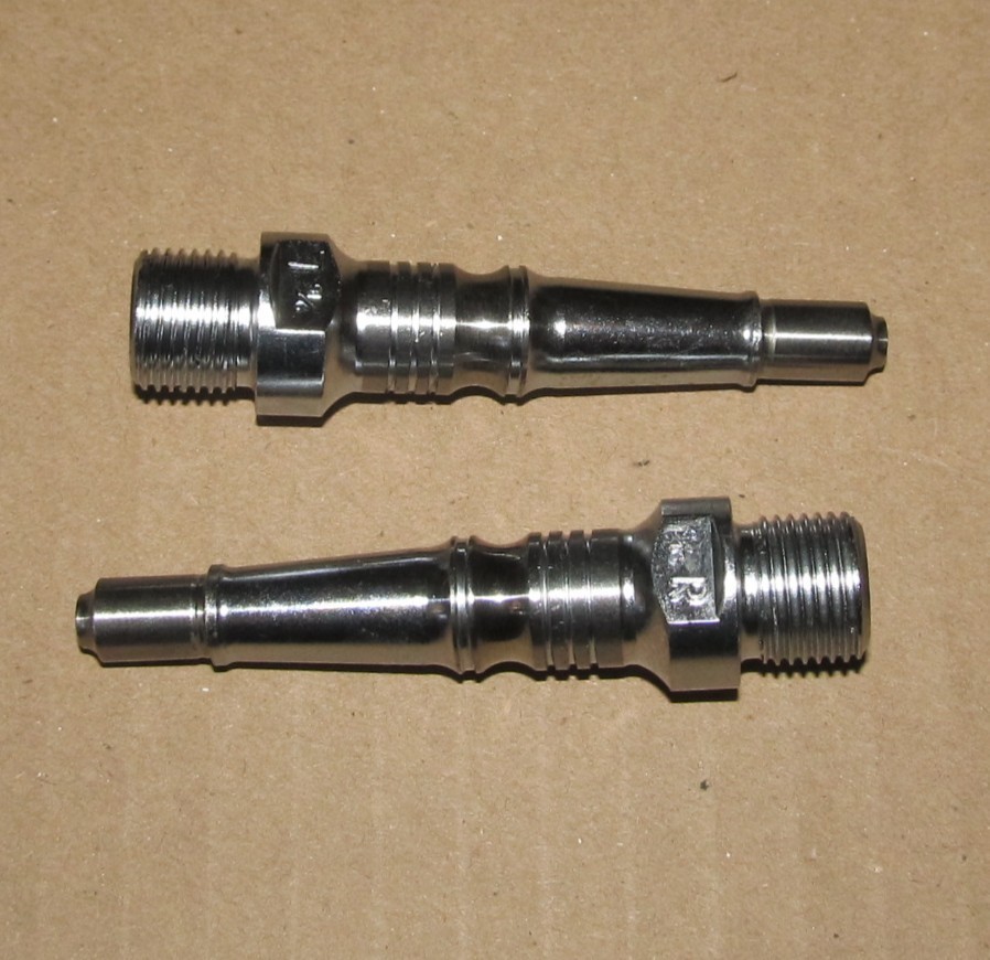 Shimano Dura Ace PD-7401 Left & Right Pedal Spindles Axles NOS NEW Old Stock