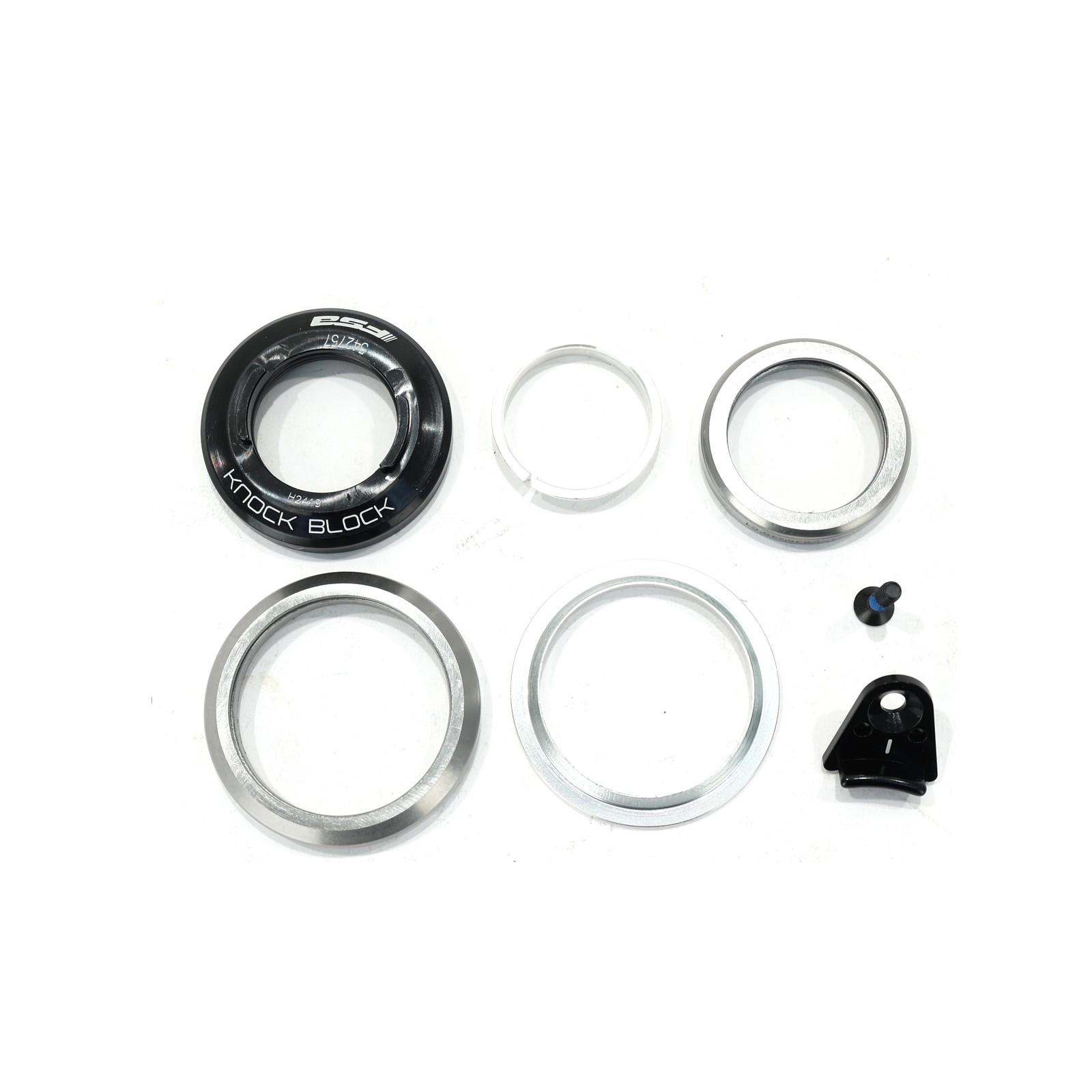 Trek Knock Block Headset, 1-1/8″, FSA, w/ Bearings, Spacers, Crown Race & Chip