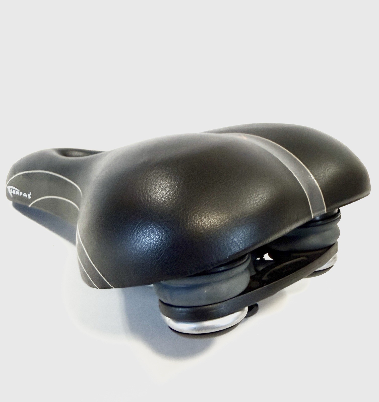 Serfas EG-8240C E-Gel Hybrid Elastomer Bicycle Saddle Comfort Seat Black