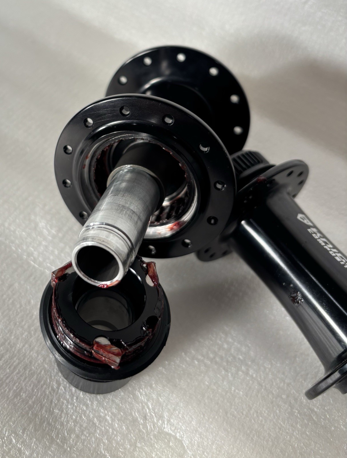 Knight CASCADE RATCHET PAWL DRIVE HUBSET 24H 12×142 / 12×100 CLD XDR 400g LIGHT!