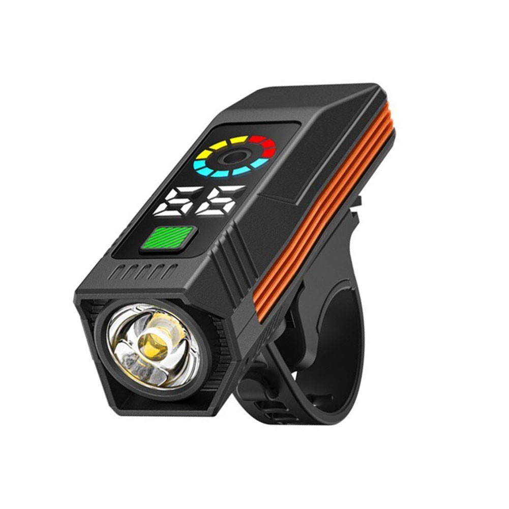 Front Light for Bike with Digital Readout and Integrated System