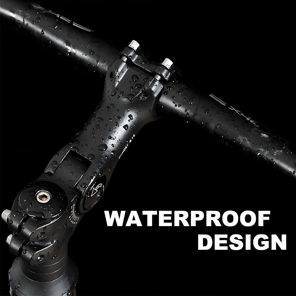 Andeshunk Adjustable MTB Stem 25.4mm 31.8mm, ±60 Degree 25.4*110mm, black