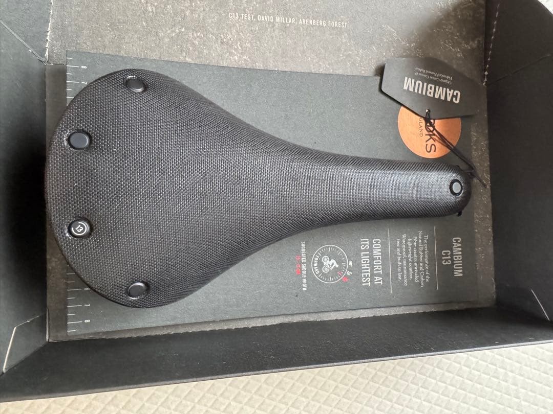 BROOKS CAMBIUM C13 saddle carbon rail