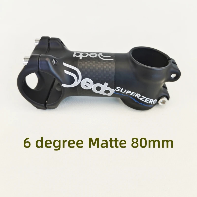 Carbon Mountain Road Bike Stem 31.8*60-120mm 6/17 Degrees Angle Bike Parts