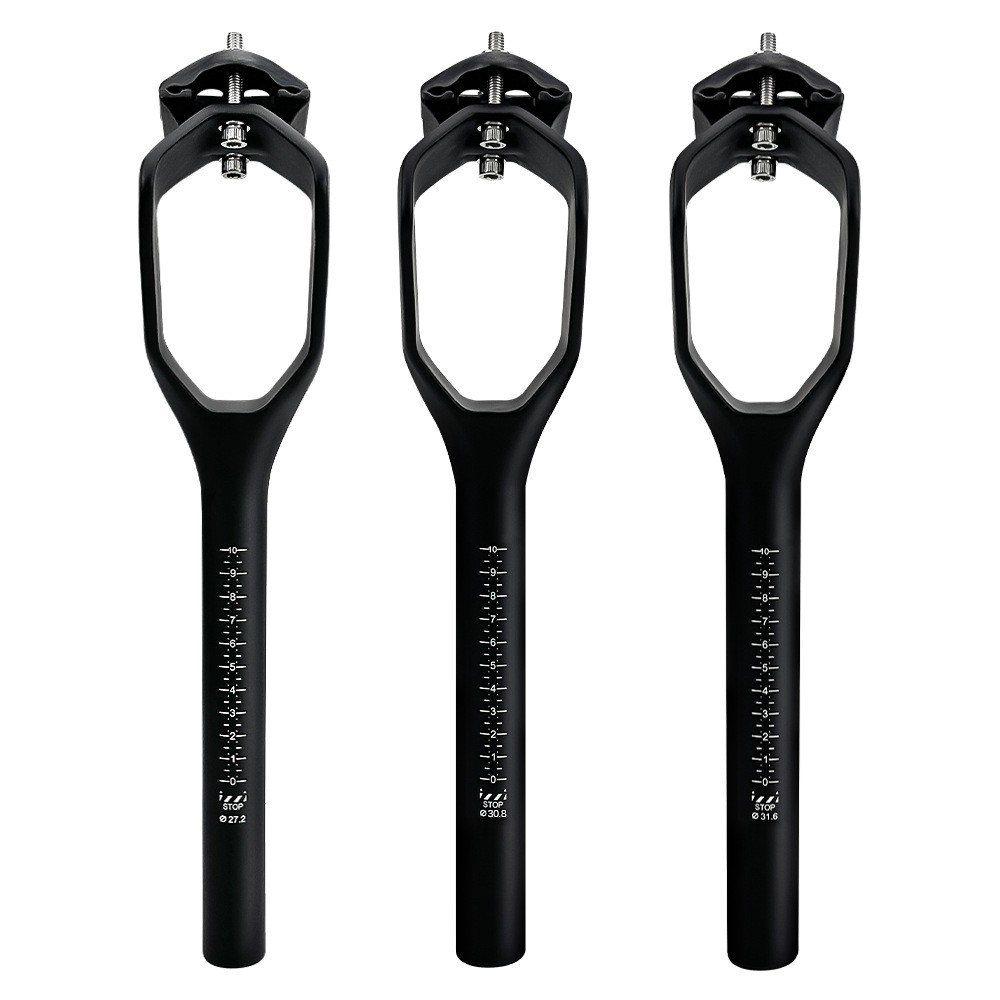 BALUGOE Full Carbon Fiber Bike Seatpost MTB Road Fixed Gear Bicycle Post
