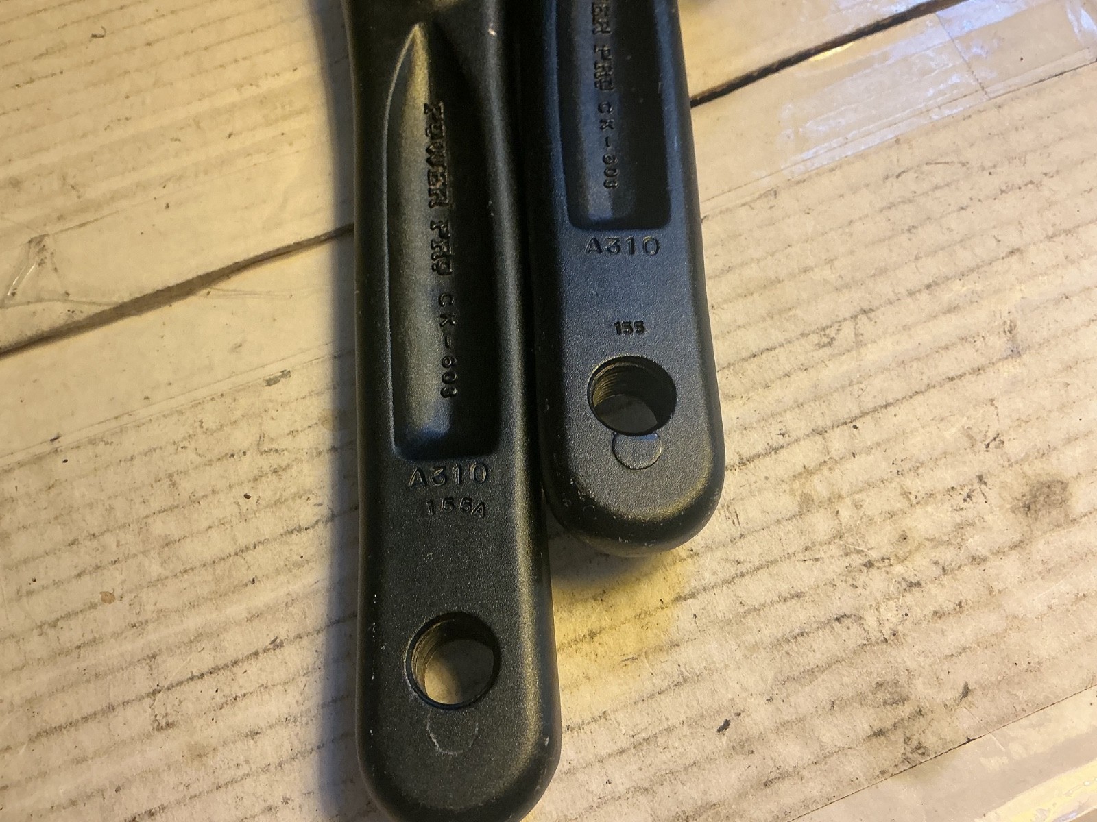 BMX/multi-purpose crankarm/pair 155mm 110BCD BLK