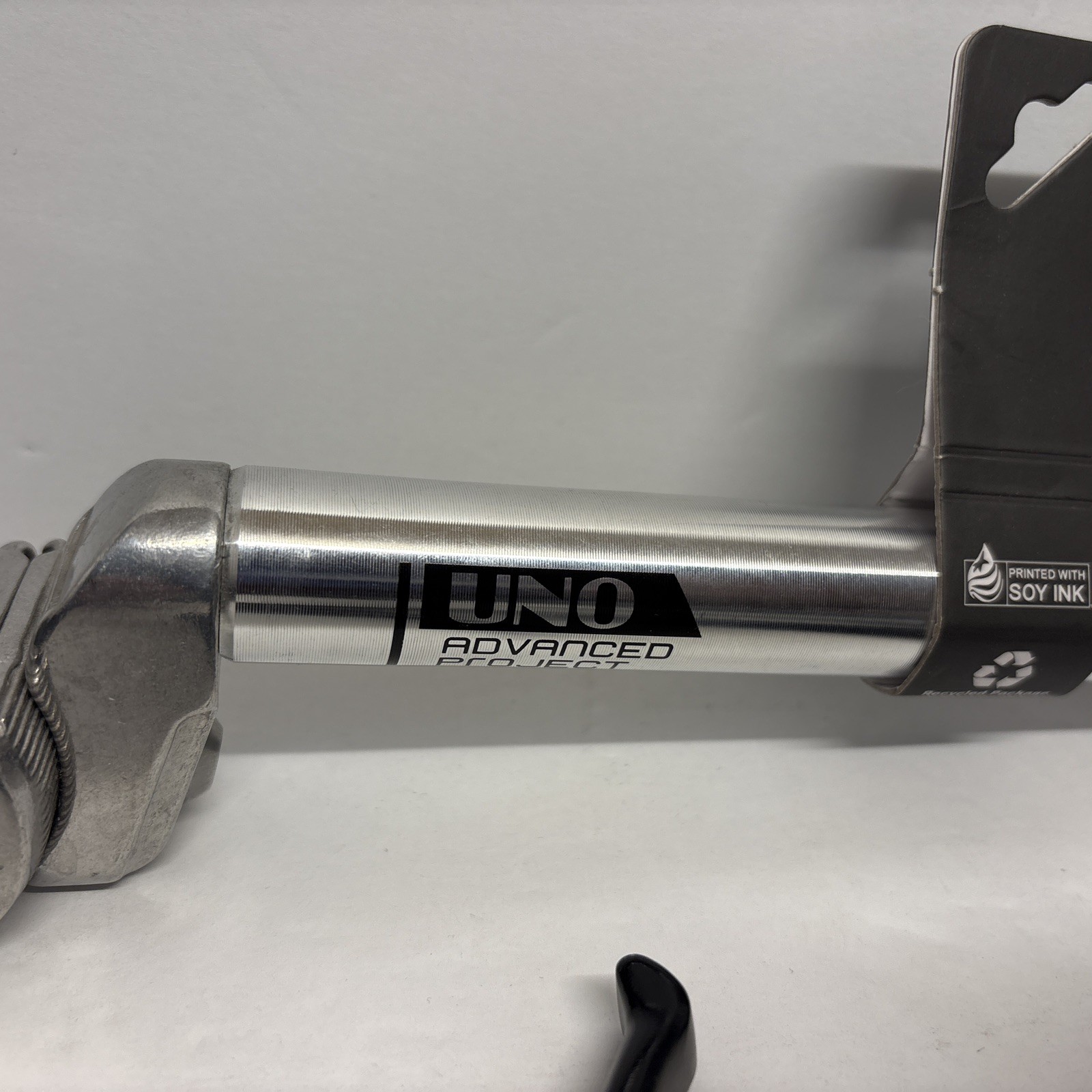 Kalloy Uno 602 seatpost 25.4x350mm Silver + FitBike Stock Front Brakes Bundle