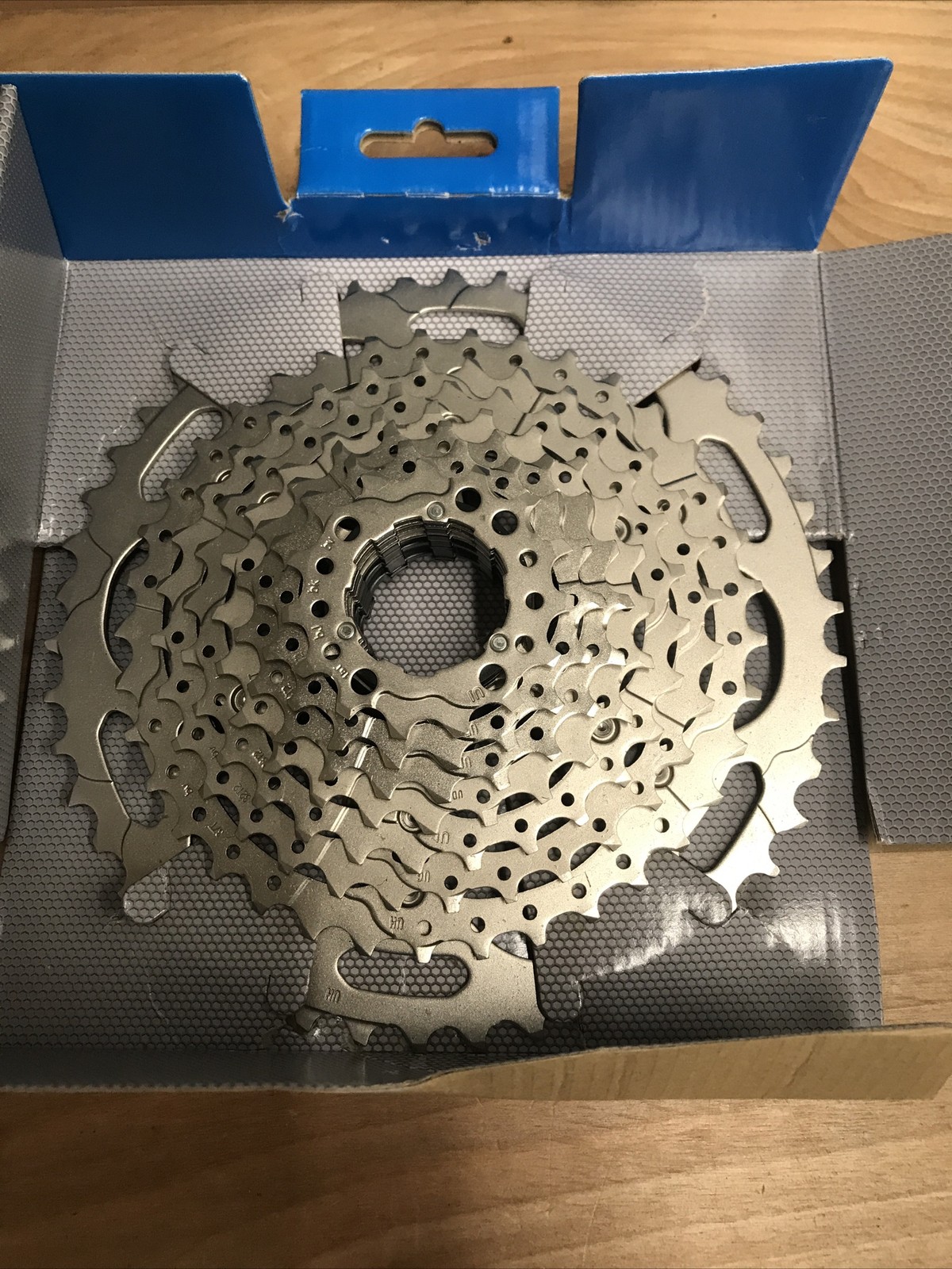 Shimano Deore CS-M4100-10 Cassette – 10-Speed, 11-46t, Silver