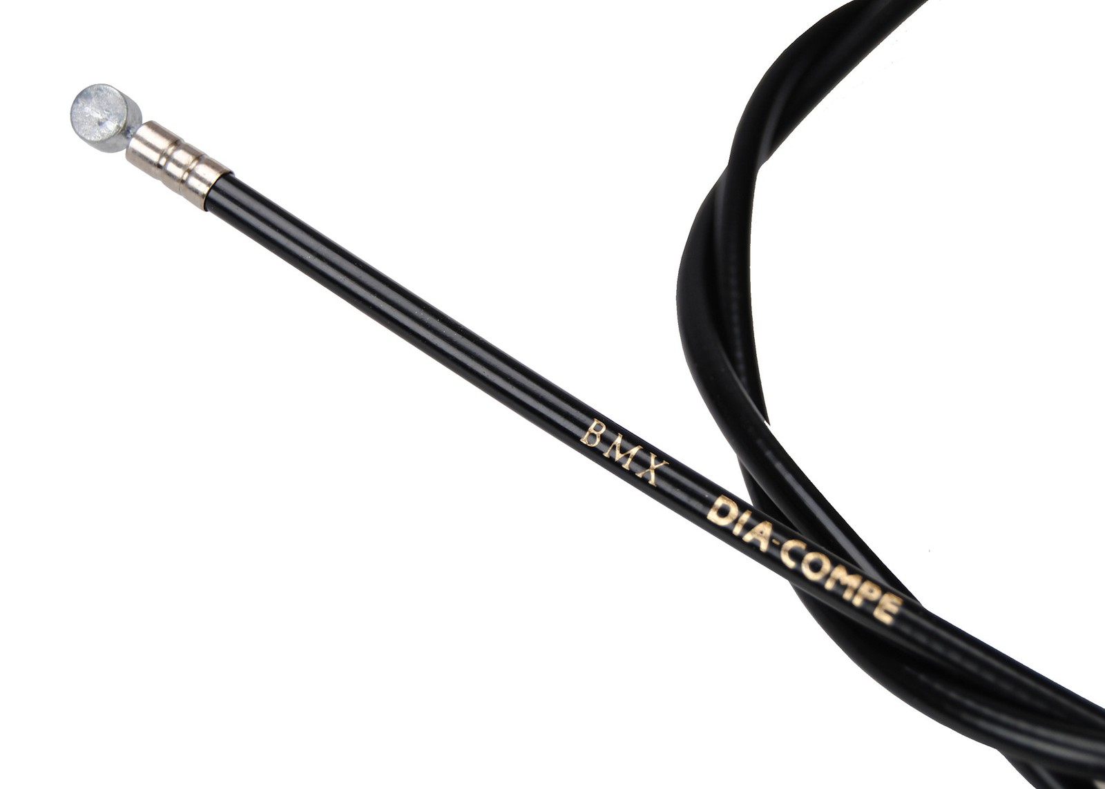 Dia-Compe BMX bicycle brake cable front and rear SET – BLACK