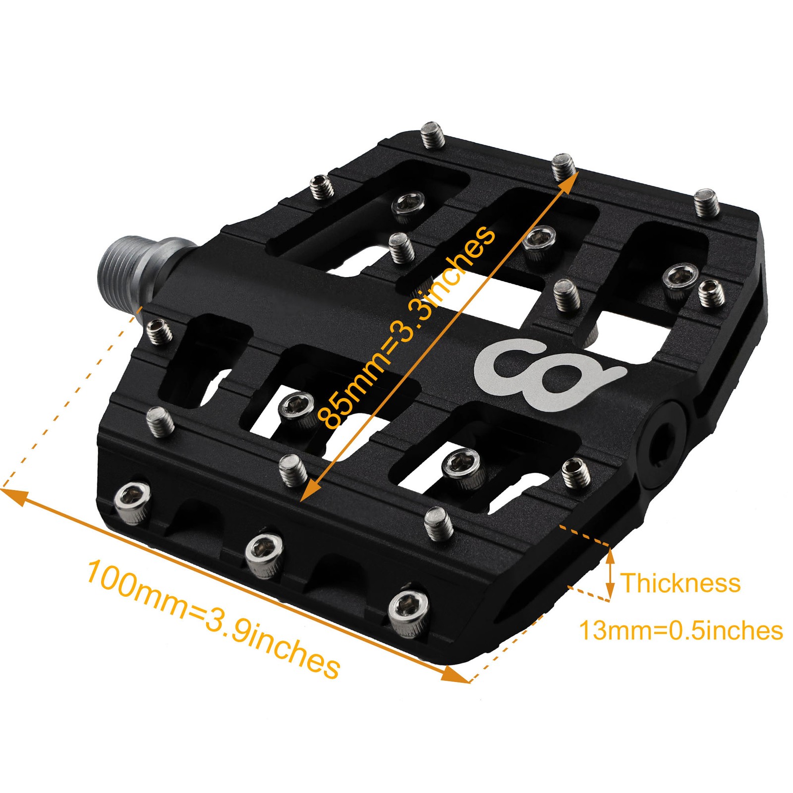 Bike Bicycle Platform Alloy CNC MTB Mountain BMX Bike Pedals