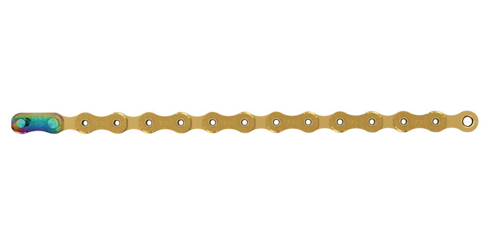 SRAM XX1 Eagle AXS Chain 12-Speed 126 Links Nickel Plated Gold CN-EAGL-XX1-A1