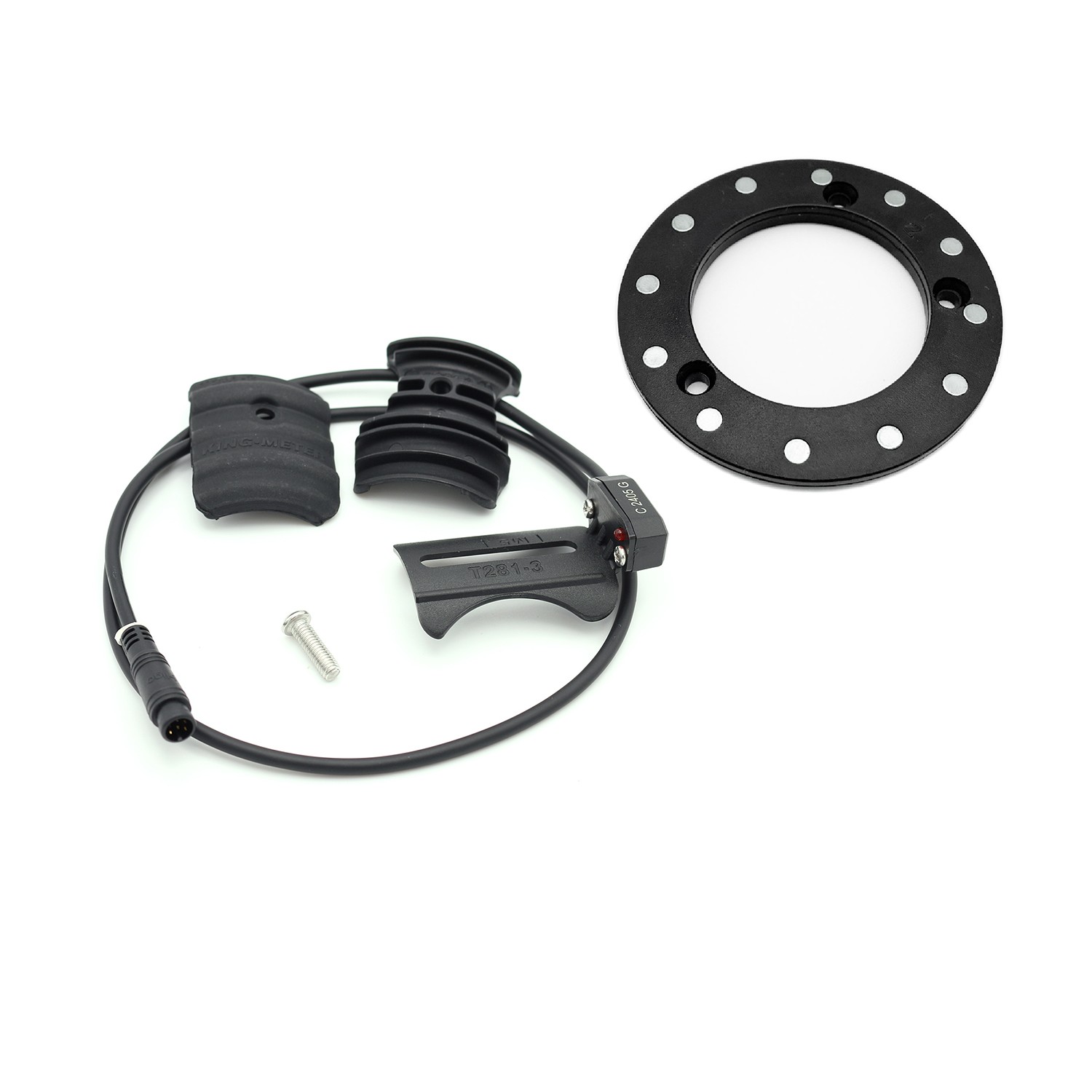 windmeile PAS-Sensor KM-DH Pedalsensor inkl. 12-Magnetscheibe, 65-68cm