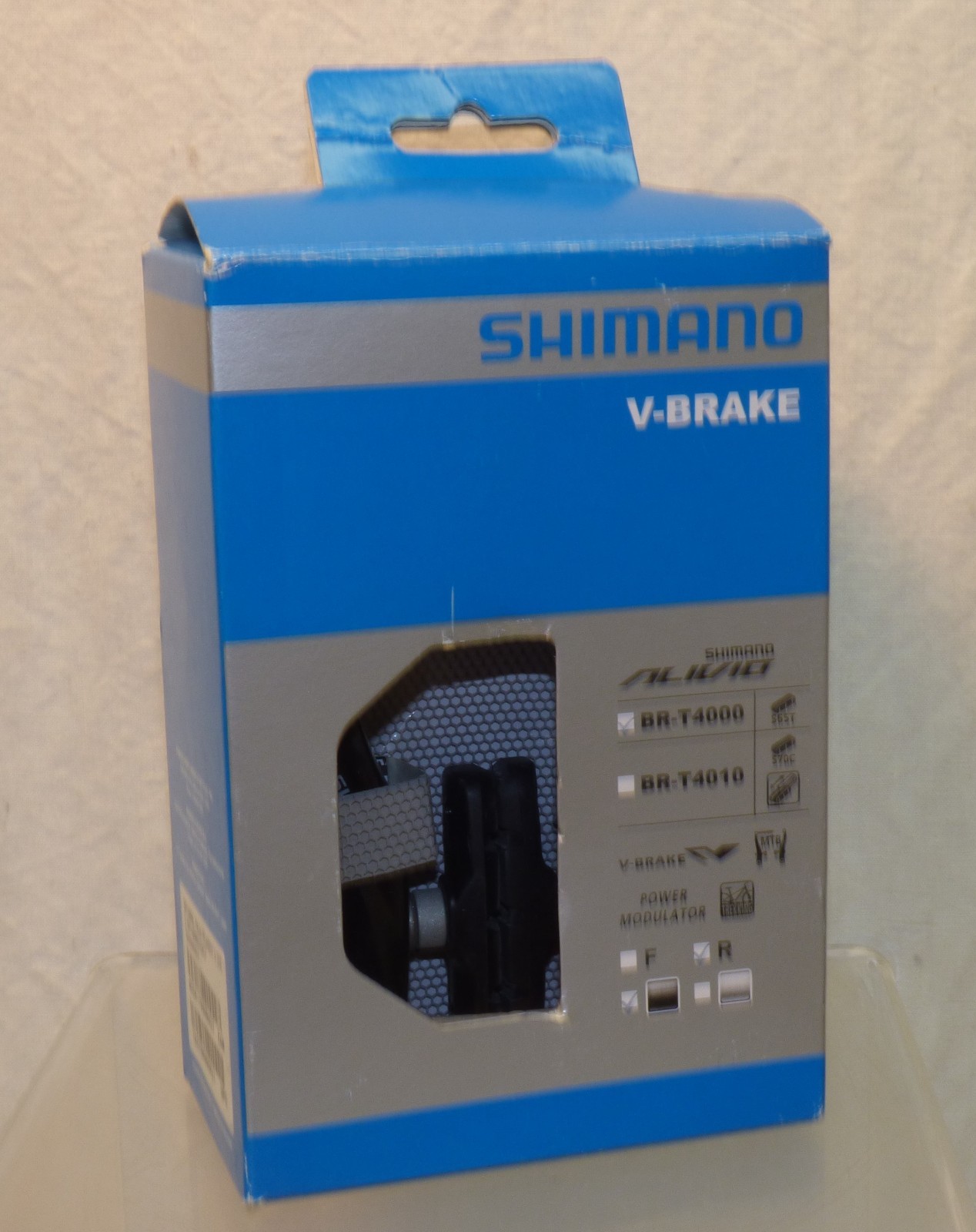 New SHIMANO Alivio REAR V-Brake BR-T4000 Black NIB S65T Bike Bicycle