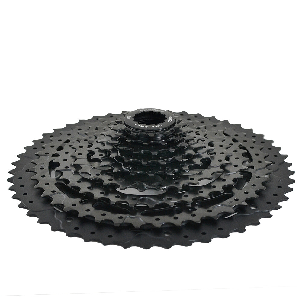 SunRace CM993 11-50T 9 Speed Wide Ratio Cassette , Black