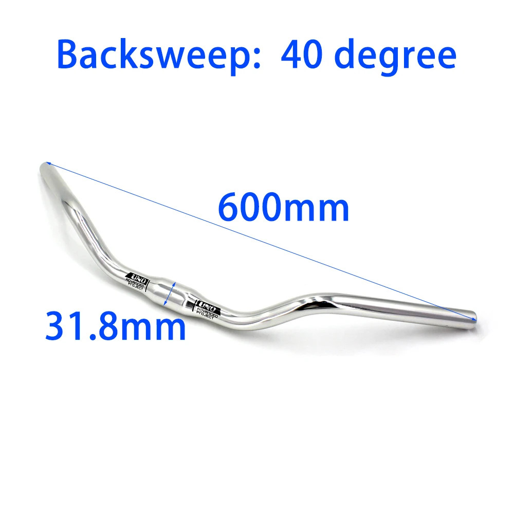 Bicycle Swallow Handlebar 31.8 * 600/610/620mm Comfort City Road Bike Handlebars