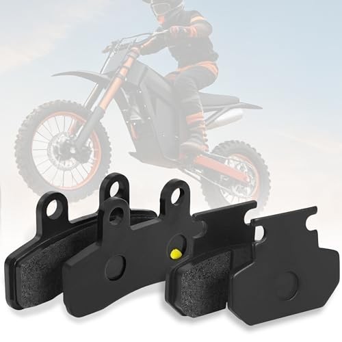 Front & Rear Brake Pads Set for Tuttio Soleil 01 Electric Dirt Bike, Wear