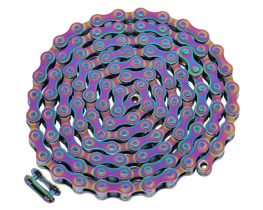 Bike FNC Chain 1/2×1/8×112 1/Speed Oil Slick.