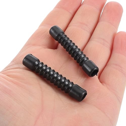 Motorcycle Brake Cable Dust Covers 10Pcs 1.65 Inch Rubber Protection Sleeves