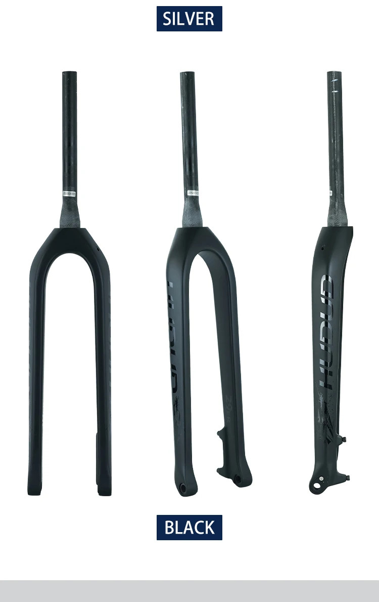 27.5/29 Inches Carbon MTB Fork Boost Thru Axle 15*110mm Tapered Internal Routing