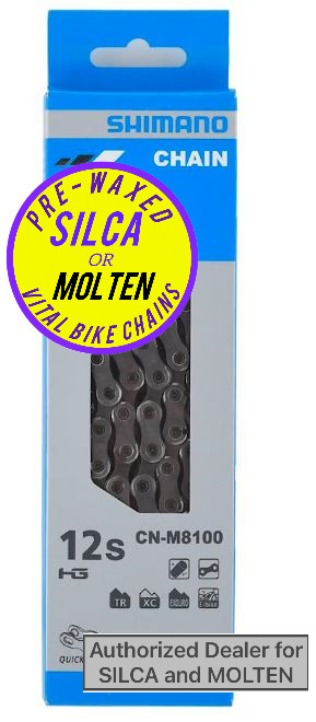 Shimano Ultegra XT M8100 Chain 12 speed – SILCA or MOLTEN SPEED wax