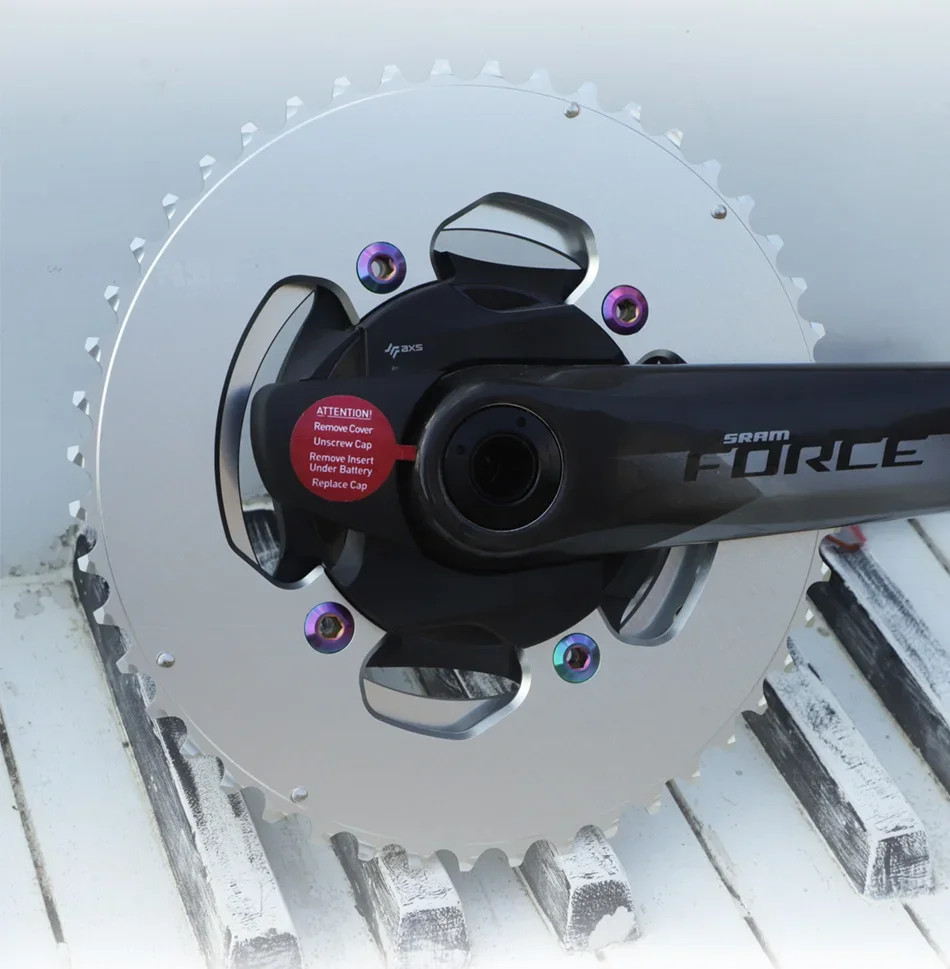Road/Gravel Bike 107BCD Double Chainring 2X Sprocket 46-33 48-35 50-37 52-39T