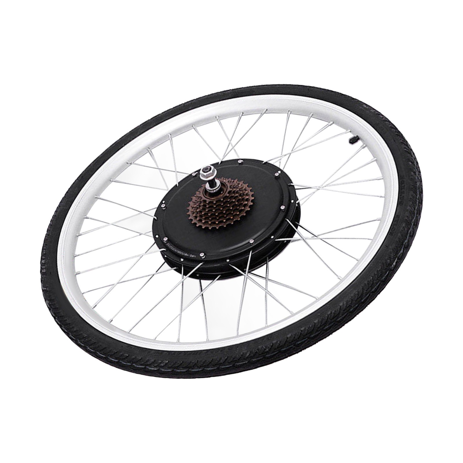 26″ 48V Electric Bicycle Rear Wheel Ebike Hub Motor Conversion Kit 1000W