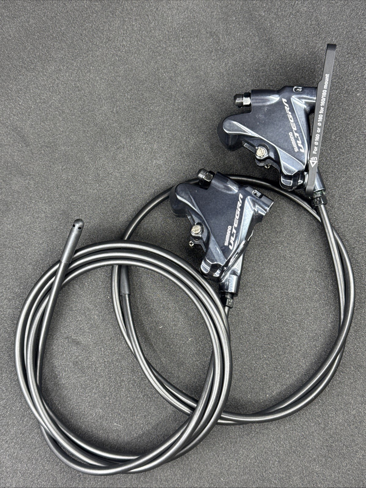 PLEASE READ! Shimano ULTEGRA BR-R8070 Hydraulic Flat-Mount Disc Brake Set NEW