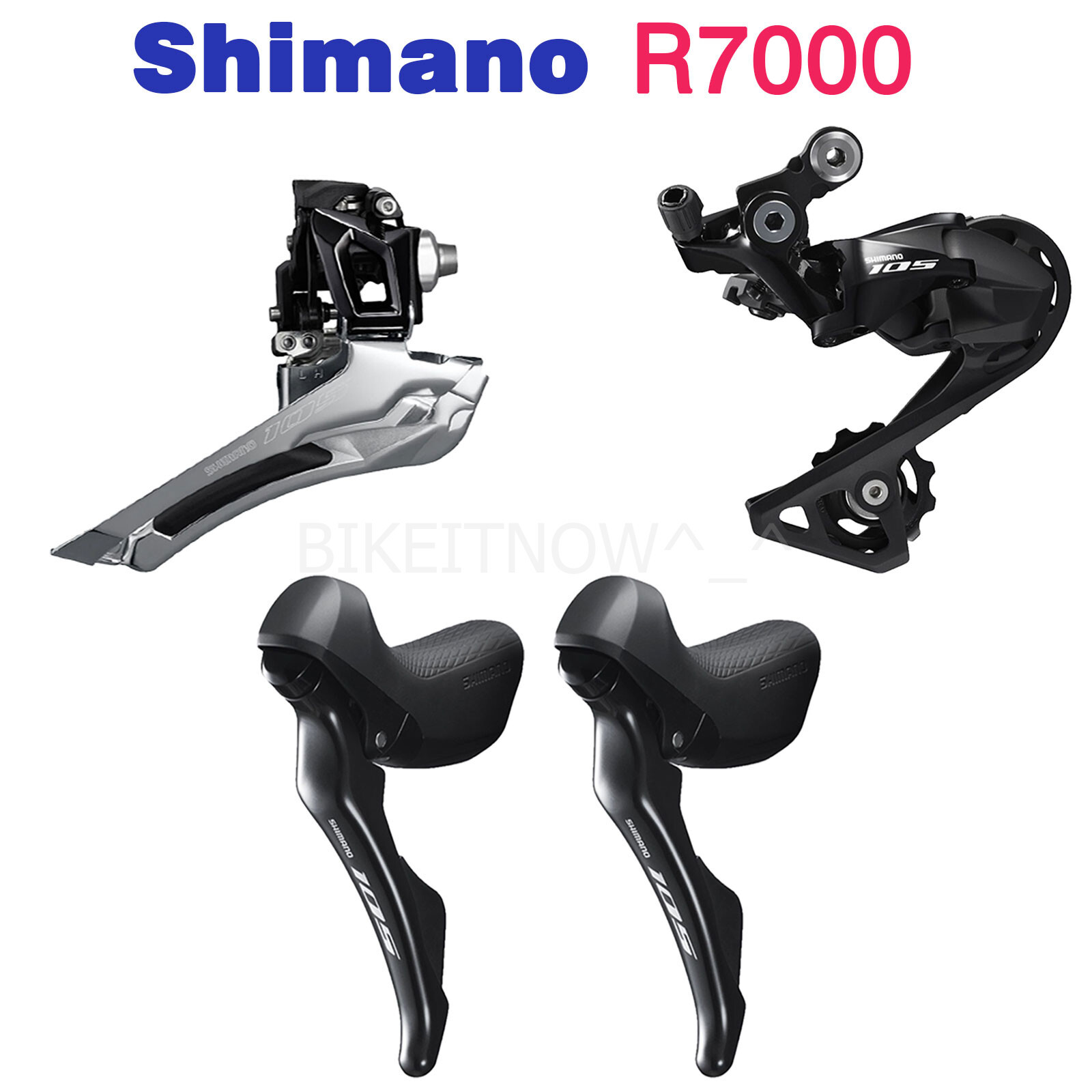 SHIMANO 105 R7000 2×11 Speed Road Bike Group set Shifter,Derailleur Front + Rear