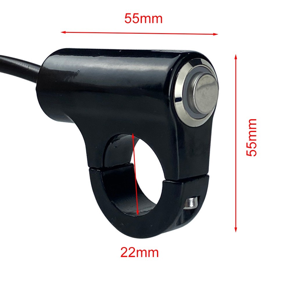 For Surron For LightBee X/S Light Button Switch 22mm Diameter Handlebar