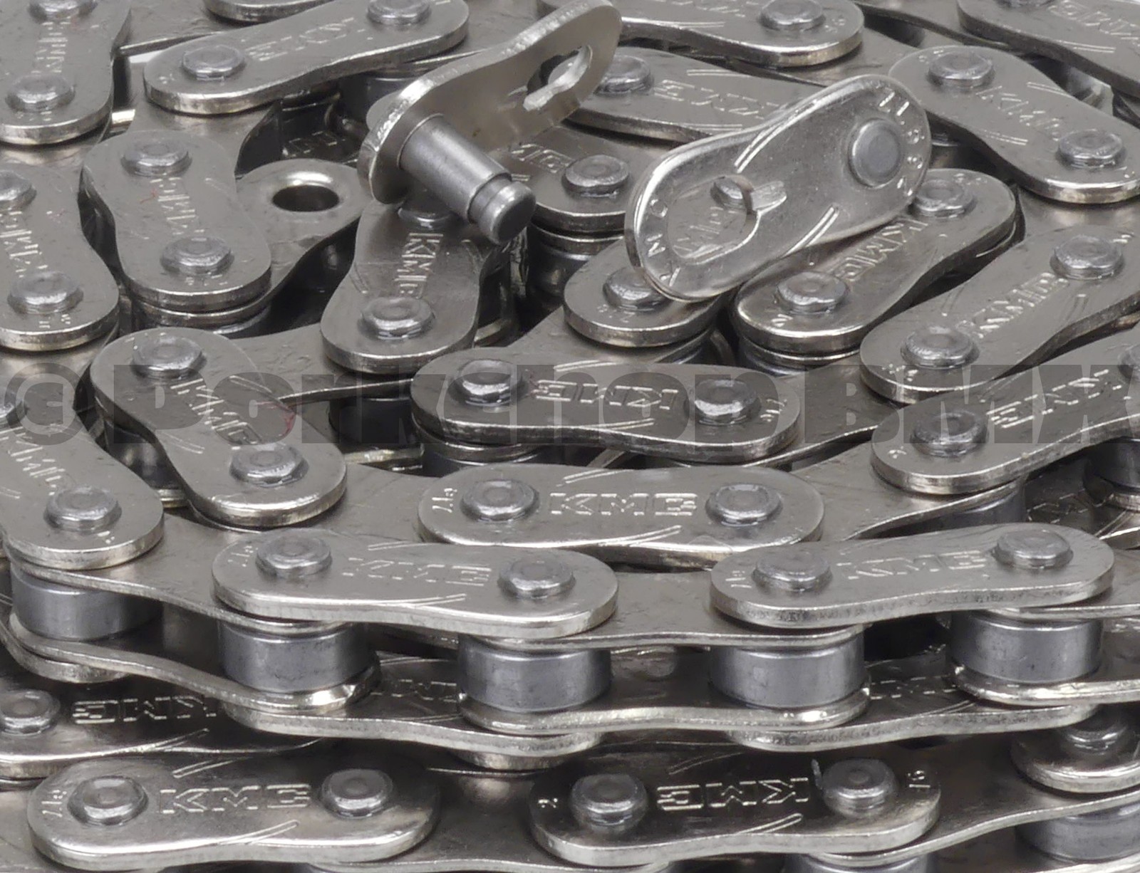 KMC Z1eHX BMX Bicycle Chain (formerly Z510HX) 1/2″ X 1/8″ 113L – SILVER