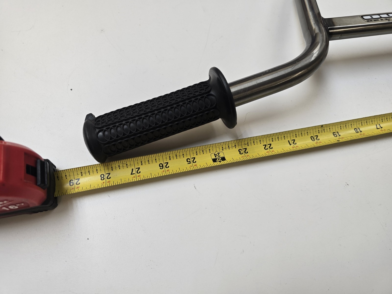 Answer Cruiser Handlebars Square Crossbar CrMo Raw Finish Mid School BMX Bars