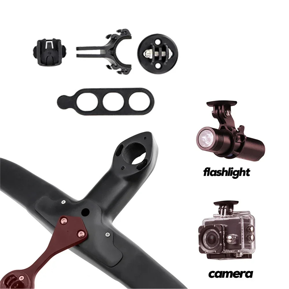 Carbon Fully Internal Wiring Integrated Road Bike Handlebar 4 Degrees Parts