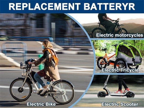 36V 14Ah Ebike Lithium Battery 30A BMS Electric Bike li-ion Battery 1000W Motors