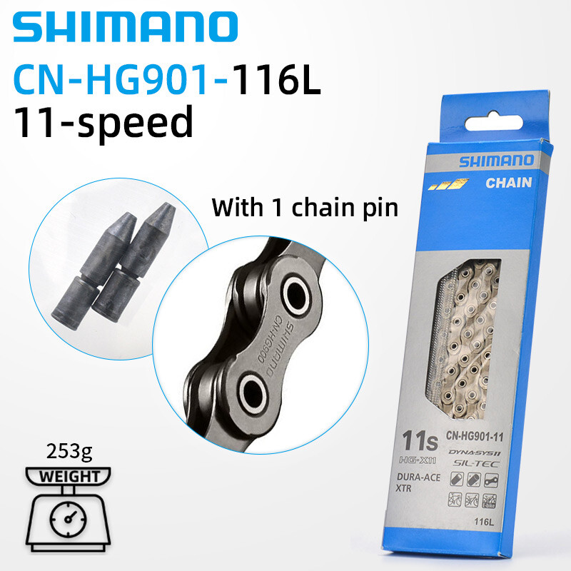 Shimano Magic Buckle Bike Chain HG701 HG901 HG40 HG95 M8100 11 Speed 116L Chain