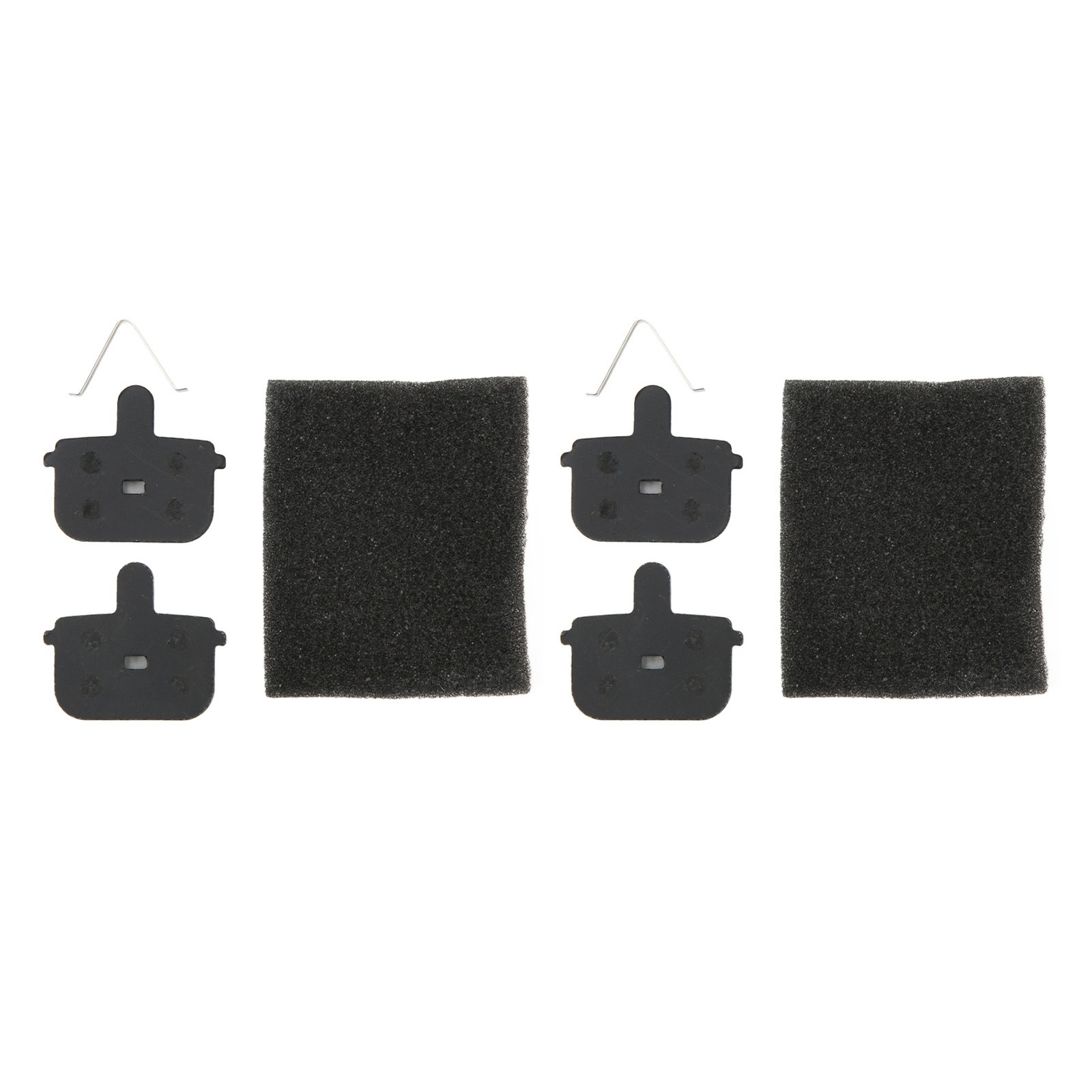 2 Sets Bicycle Disc Pads Small Light Portable Bike Brake Pad Replacement