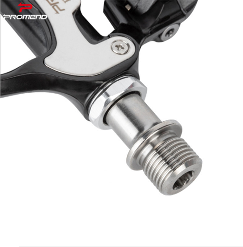 Promend Ultralight 217g Titanium Road Bike Self-lock Pedals Bicycle Lock Pedals