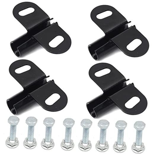 Wheelbarrow Axle Bracket Set (4-Pack) – Compatible with 5/8 Inch Wheelbarrow