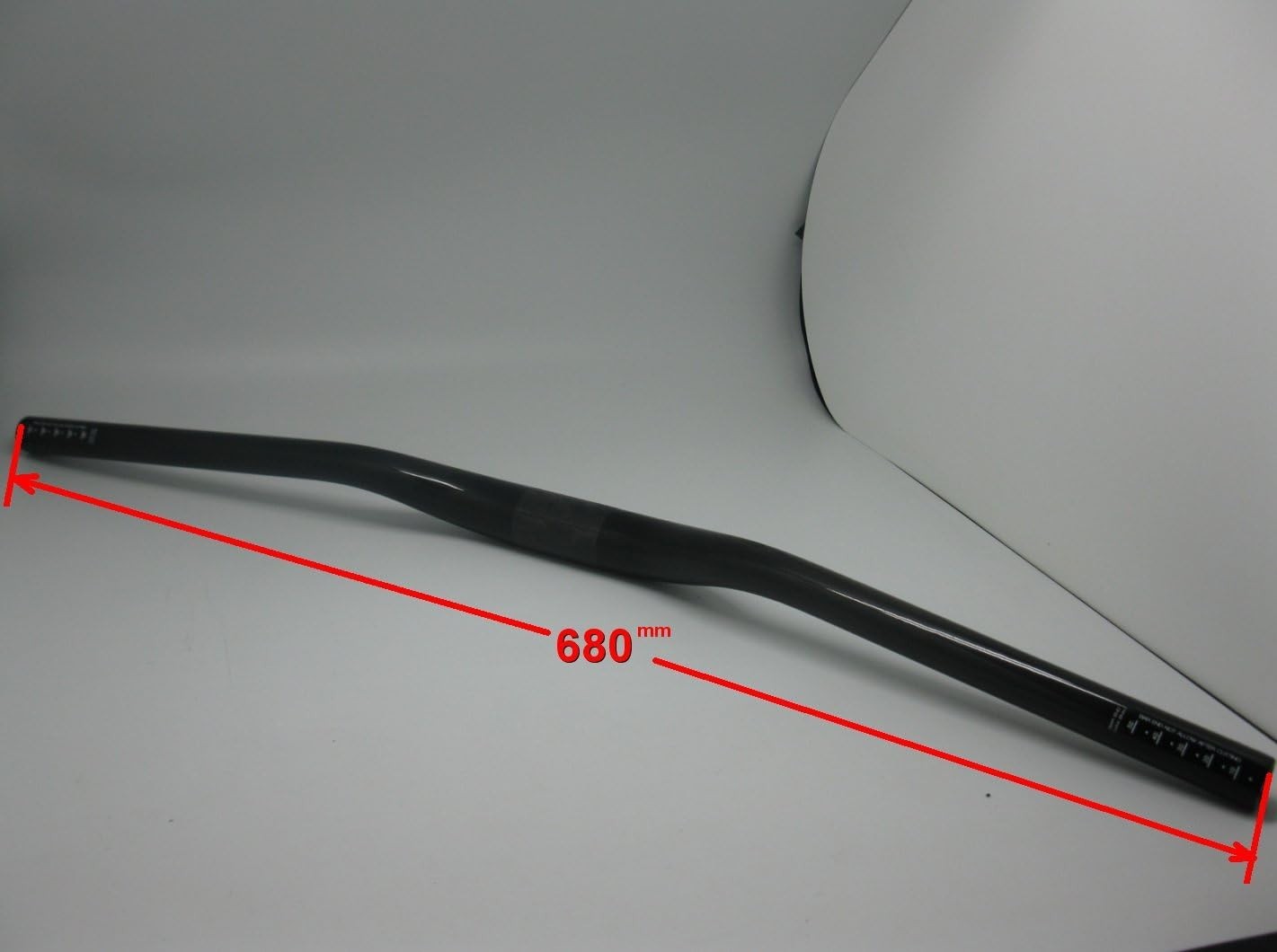 MTB Full Carbon riser Handlebar 185g Ud 31.8 670mm 6 Degrees Sweep AHB09 USA