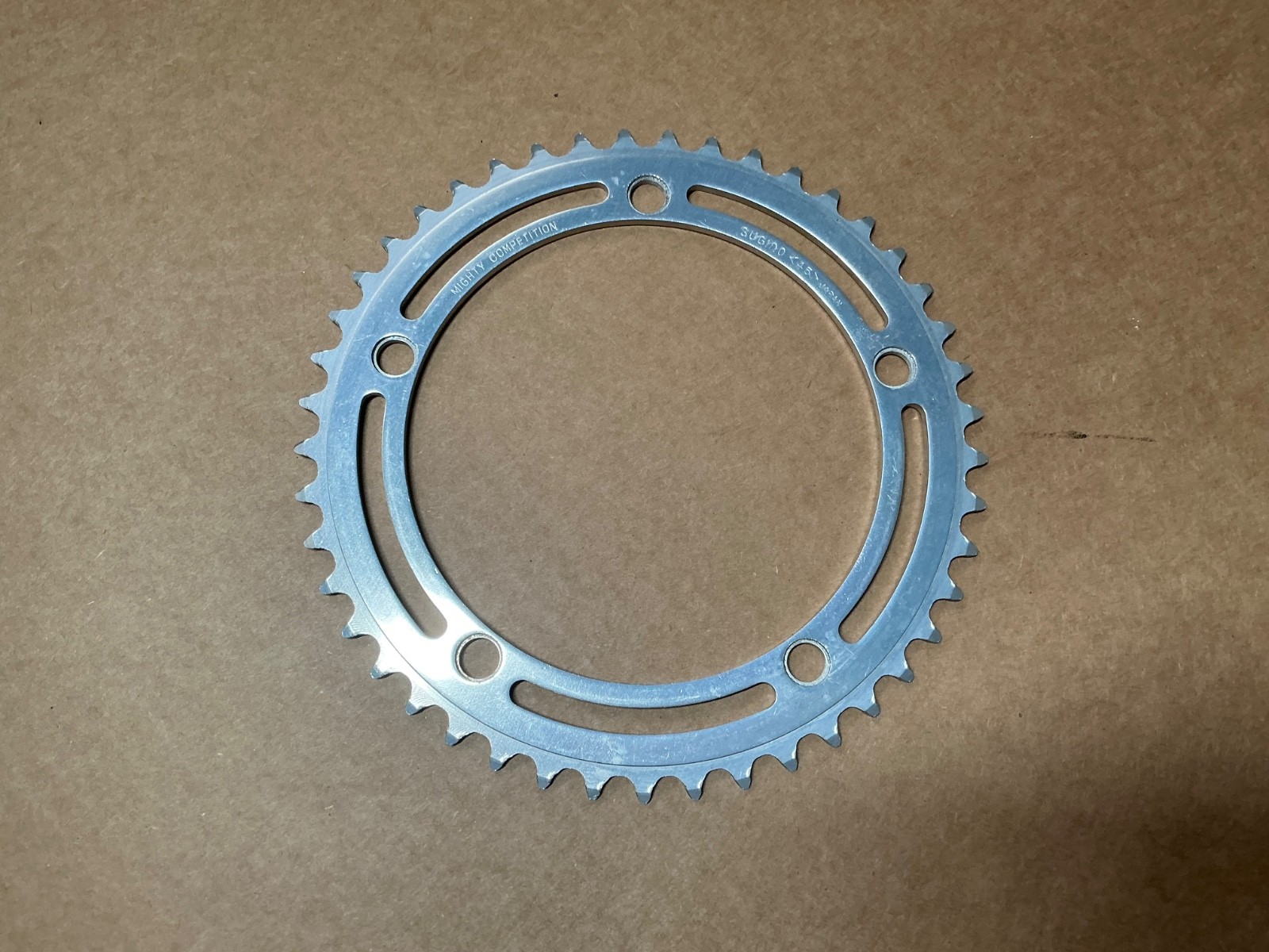 Sugino Mighty Competition Chainring 45 Tooth 144mm BCD 3/32” Vintage Road Japan