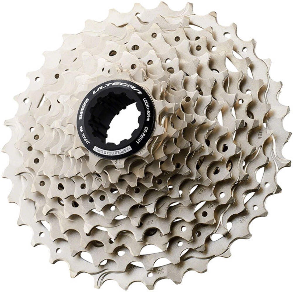 Shimano Ultegra CS-R8101 Cassette – 12-Speed, 11-34t, Silver