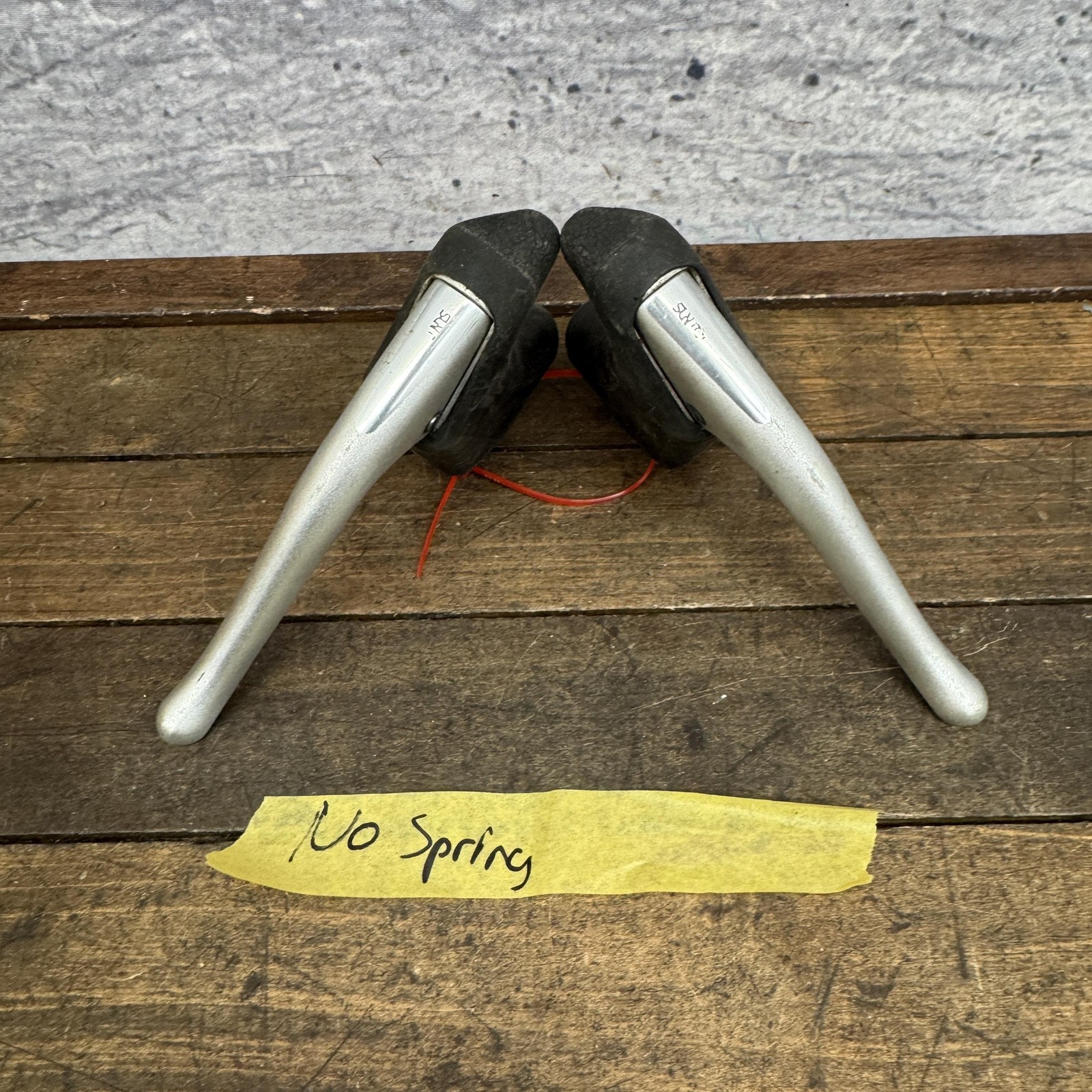 Vintage Suntour Road Bike Brake Levers Hoods Aero Pair Cyclone Superbe No Spring