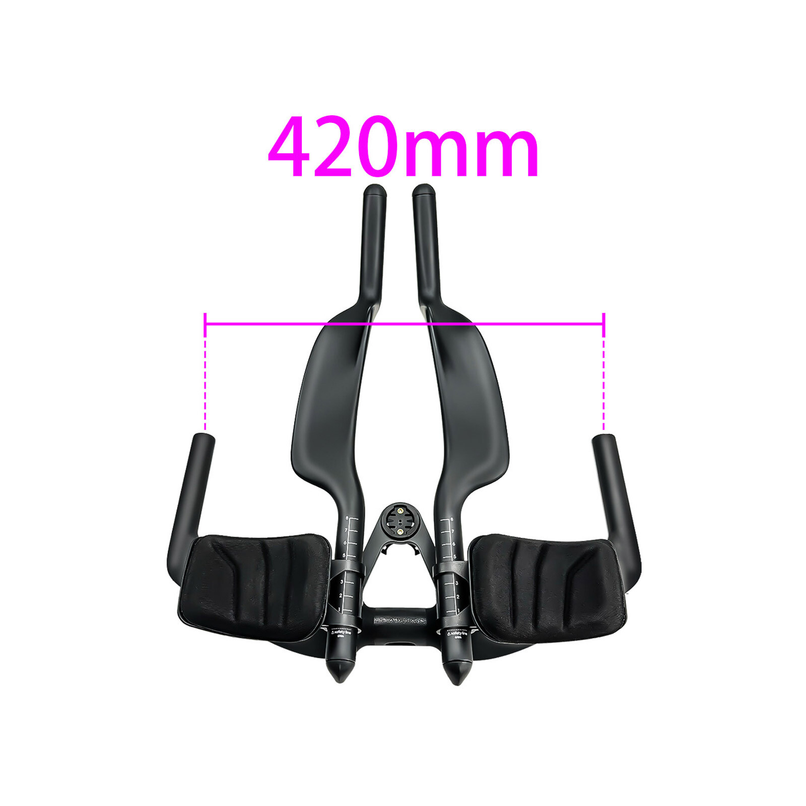 For BALUGOE Carbon Bicycle Rest TT Handlebar Bike Handle Time Trial Triathlon