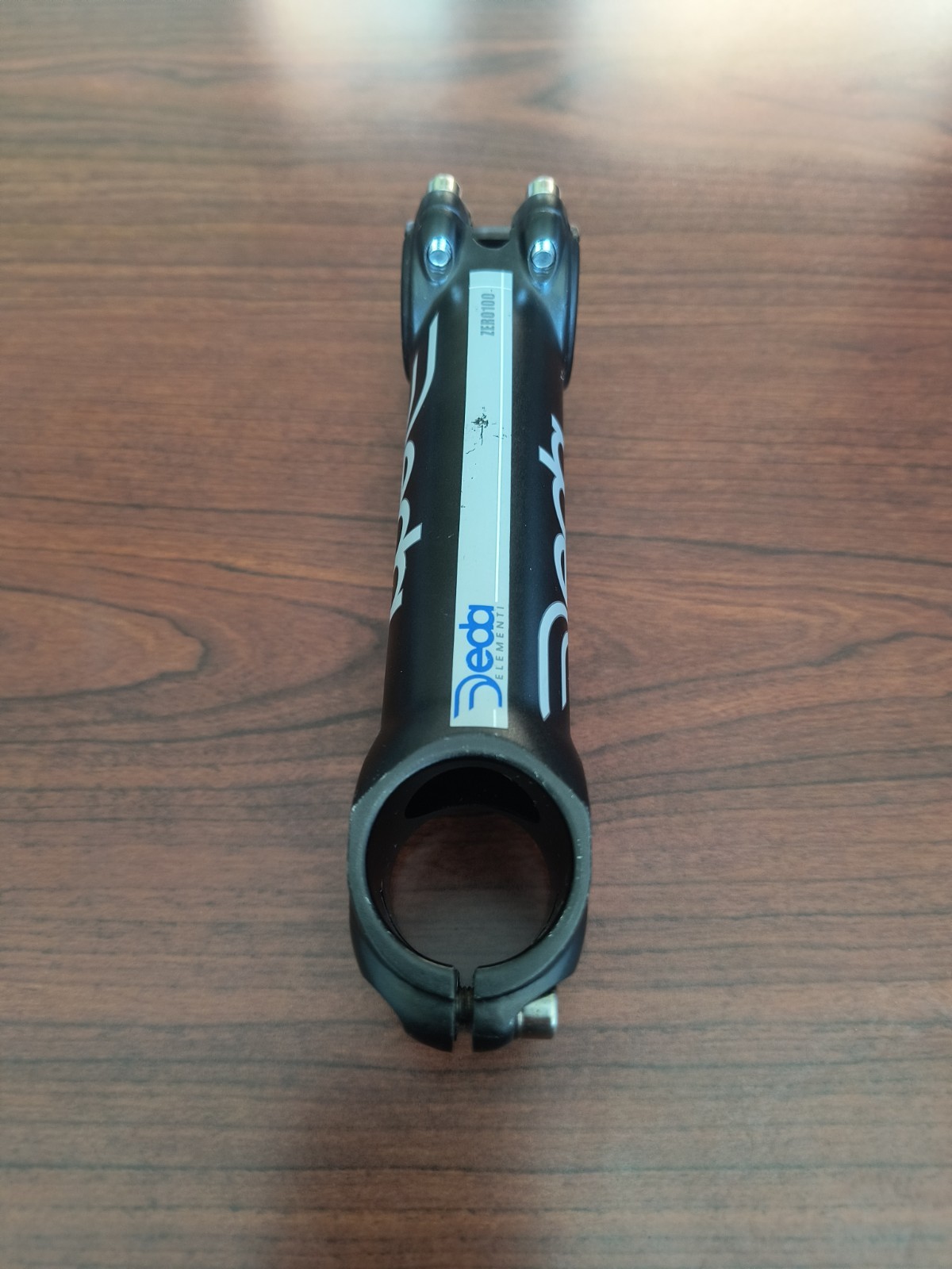 Deda Elementi Zero 100 Threadless Stem, 130mm, 31.8mm, 82°, Black