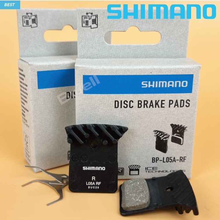 Shimano L05A-RF Resin Disc Brake Pads Ice-Tech Fin Dura-Ace Ultegra 105 1 Pair