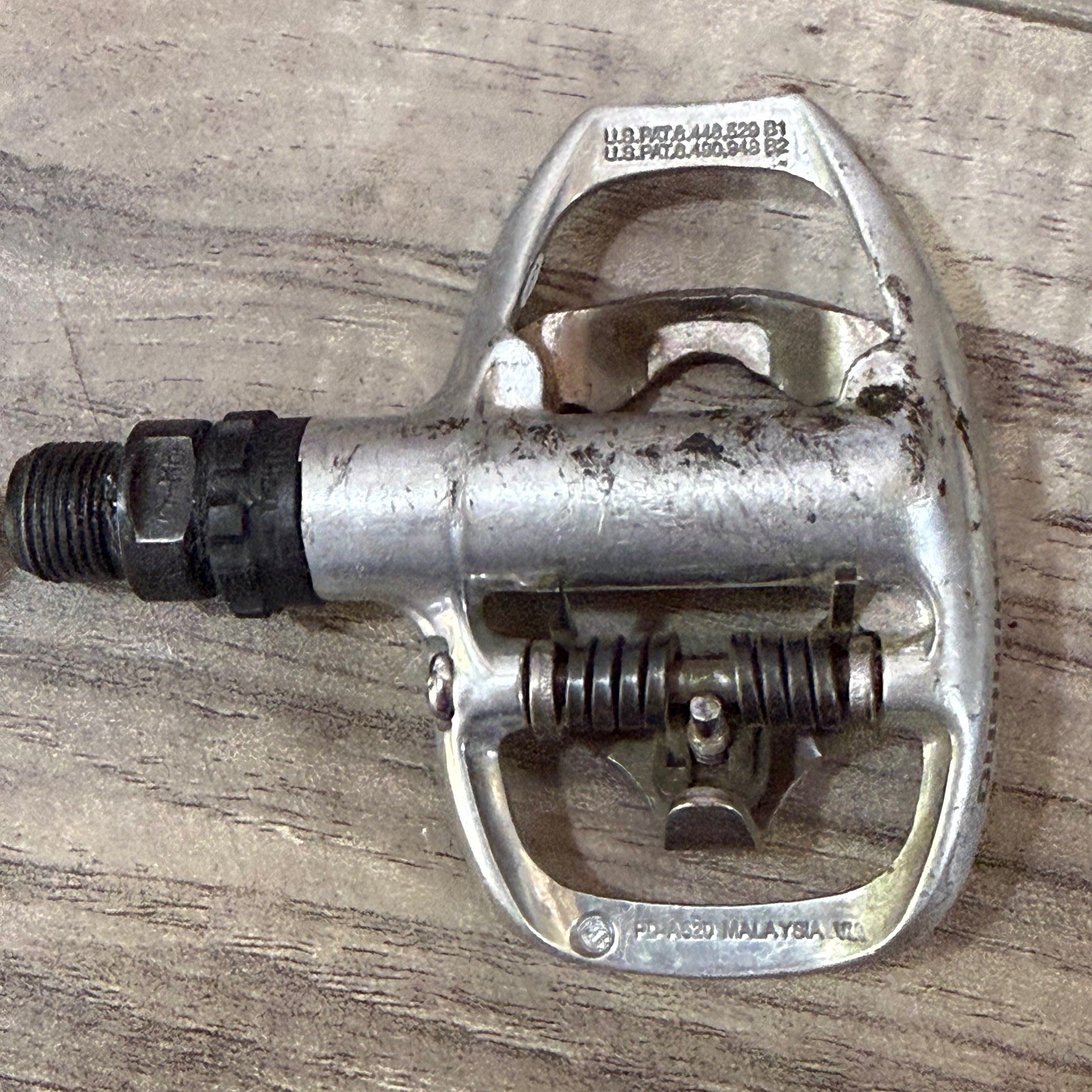 Shimano PD-A520 Platform Flat Clipless Pedals No Cleats