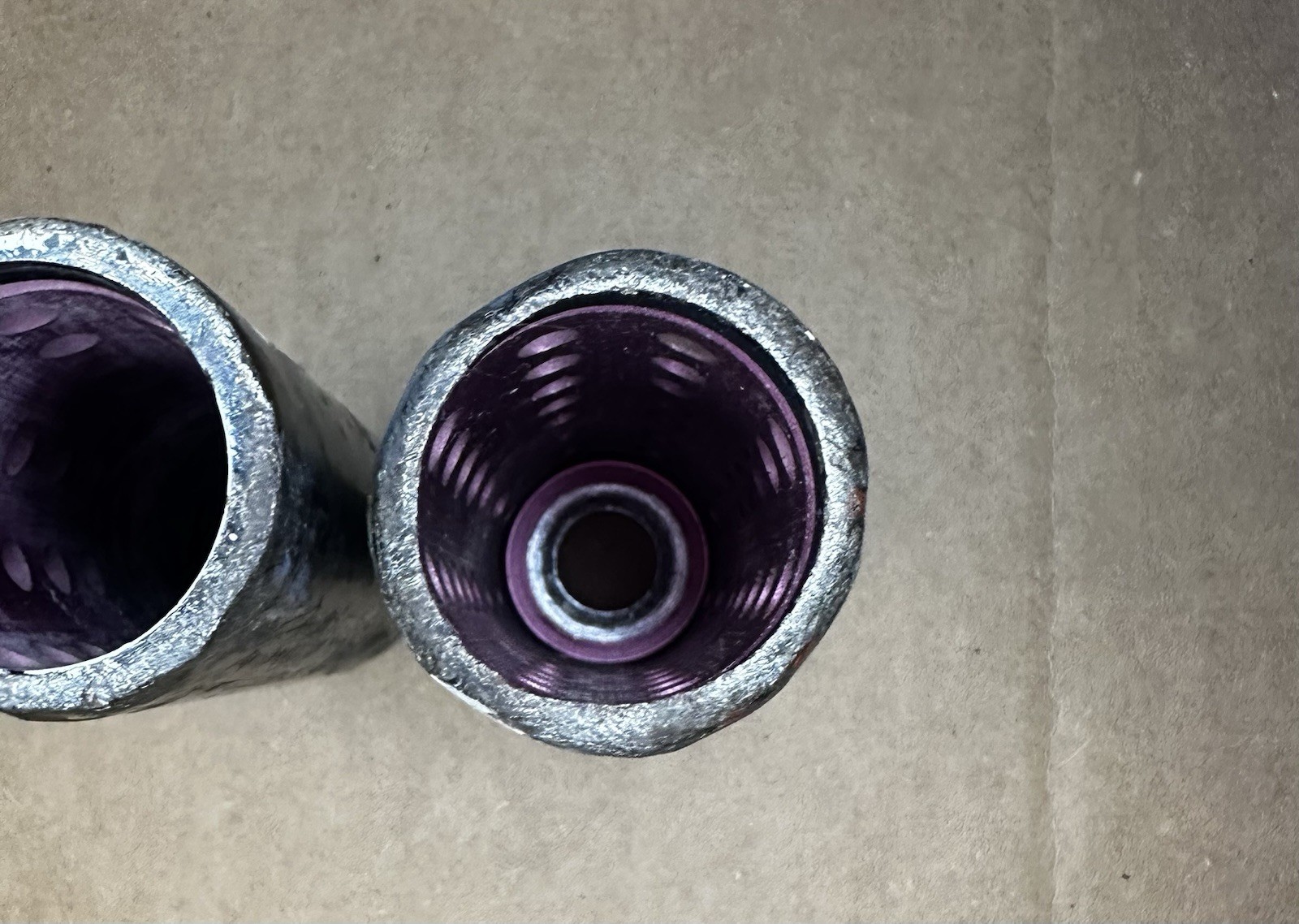 Classic BMX Era Flybikes Pegs Drilled Aluminum Core Chromoly Sleeve 3/8” & 14mm