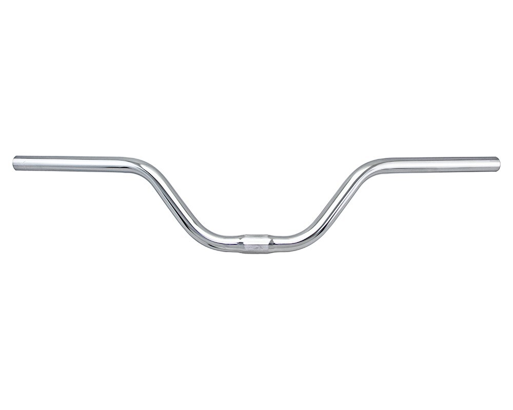 ALTA Bicycle Beach Cruisers Handlebar 27.5W x 5″ Rise 25.4mm Chopper Bike Chrome