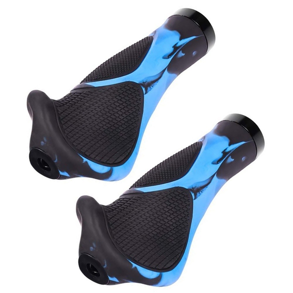 Ergonomic Rubber and Aluminum Grip for Bicycles Suitable for Mixed Terrain Use